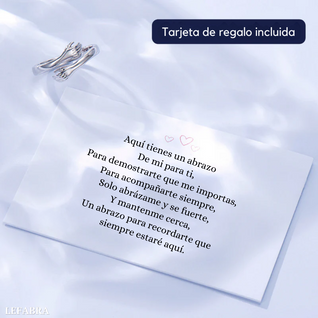 Collar Abrazo Infinito + 1 Estuche con Luz de Regalo