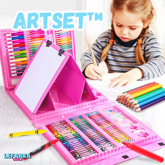 ArtSet™ - Maleta de Lapices para Pequeños Artistas (208 piezas)