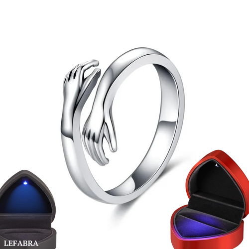 Anillo Abrazo Infinito + 1 Estuche de Regalo