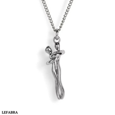 Collar Abrazo Infinito + 1 Estuche con Luz de Regalo