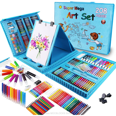 ArtSet™ - Maleta de Lapices para Pequeños Artistas (208 piezas)